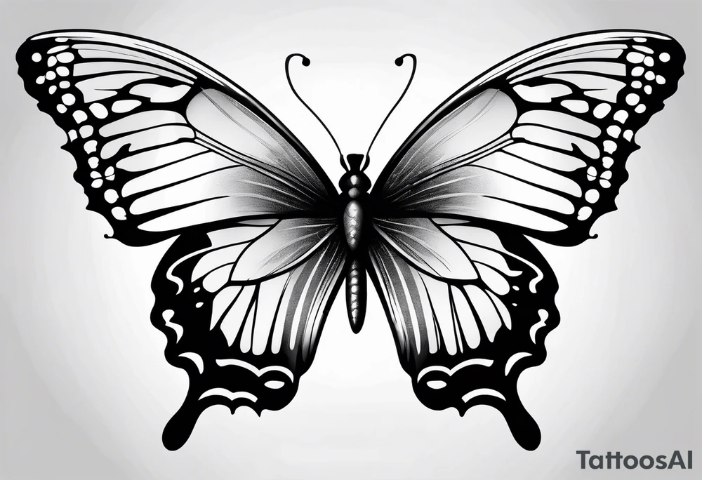 butterfly tattoo idea