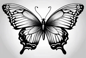 butterfly tattoo idea