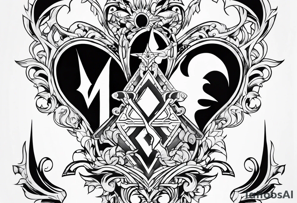 Kingdom Hearts Symbol tattoo idea