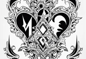 Kingdom Hearts Symbol tattoo idea