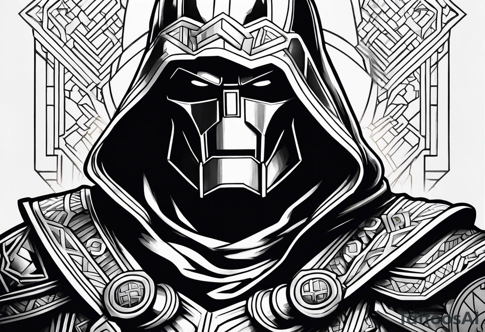 Dr doom tattoo idea
