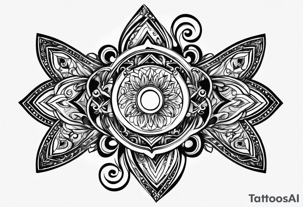 Infinity symbol, J, J, B tattoo idea