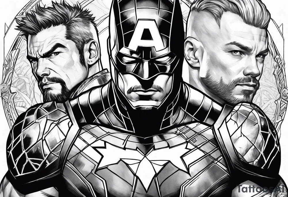 marvel tattoo idea