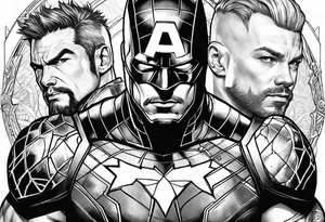 marvel tattoo idea