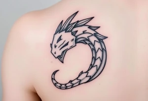 Créame un tarro en miniatura para la parte baja del bicep de una personaje principal de dragón Ball con el nombre dé Lorelay, el diseño representa a mi hermana pequeña tattoo idea
