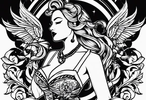 Sailor Jerry theme tattoo idea