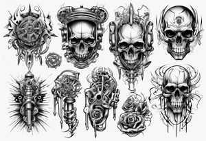 gangsta tattoo idea
