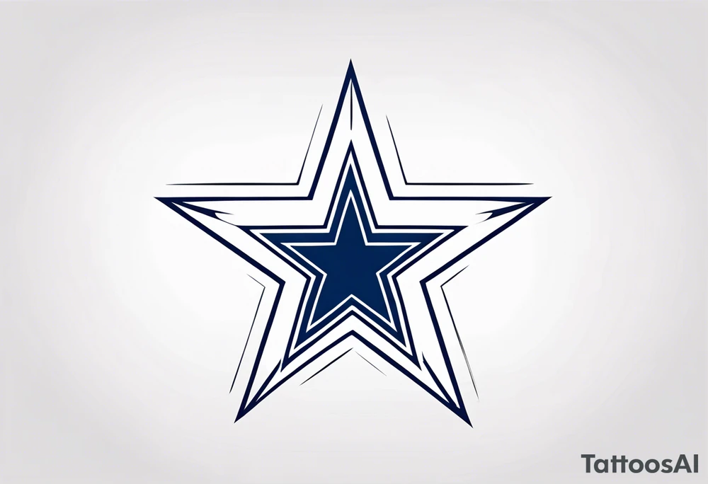 dallas cowboy star tattoo idea