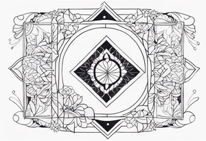 delicate minimalist pathwork sleeve tattoo tattoo idea