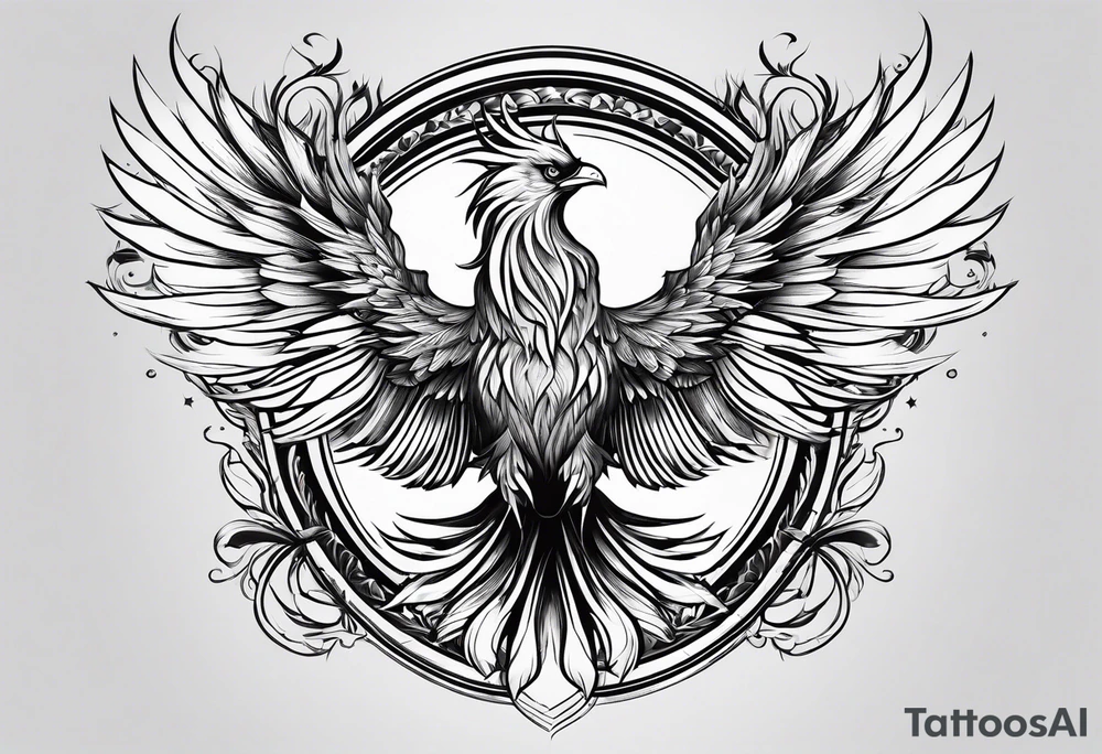 Pheonix tattoo idea