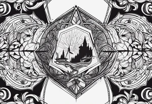 Harry Potter themed tattoo idea