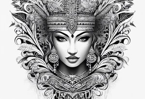 maori spine tattoo tattoo idea