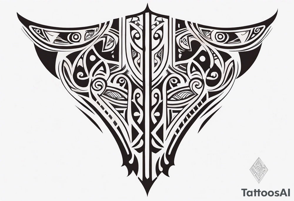 maori tribal  neck tattoo tattoo idea