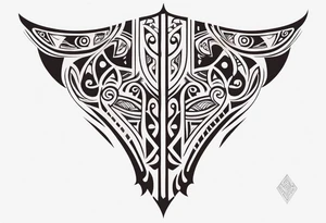 maori tribal  neck tattoo tattoo idea
