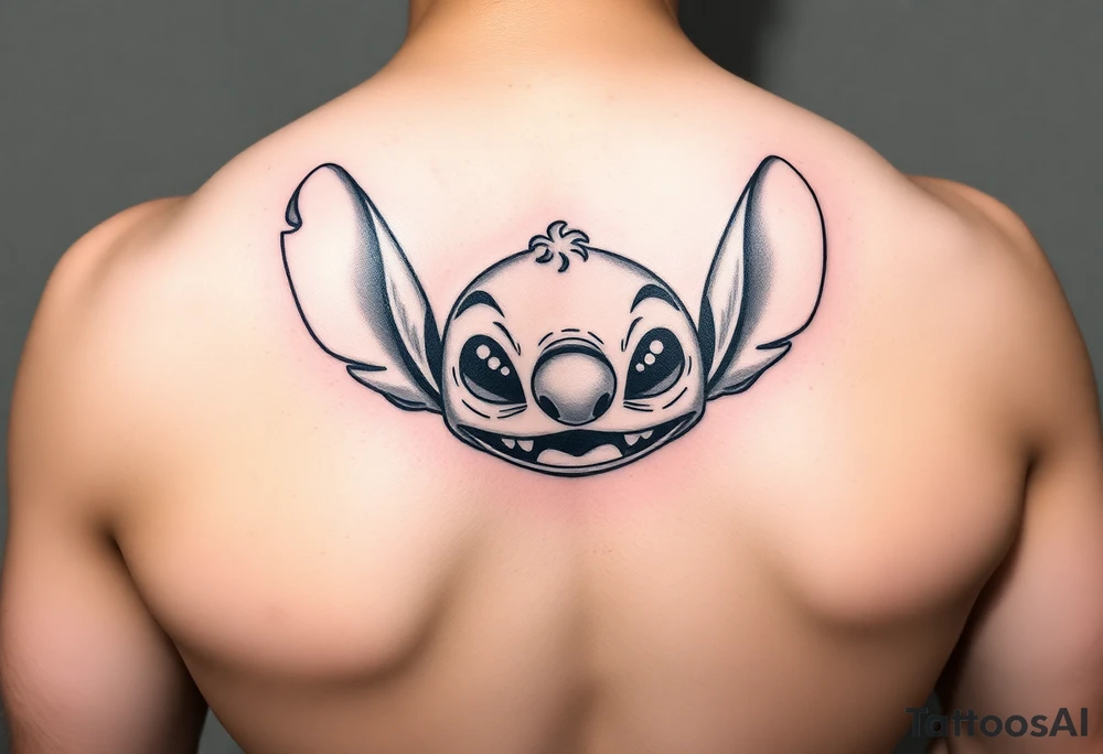 Stitch tattoo from lilo and stitch on arm tattoo idea