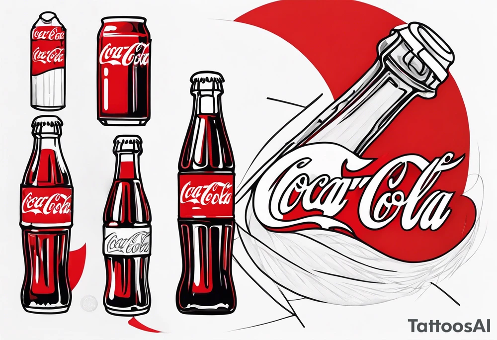 coca cola tattoo idea