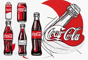 coca cola tattoo idea