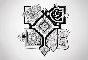 Puzzle Piece tattoo idea