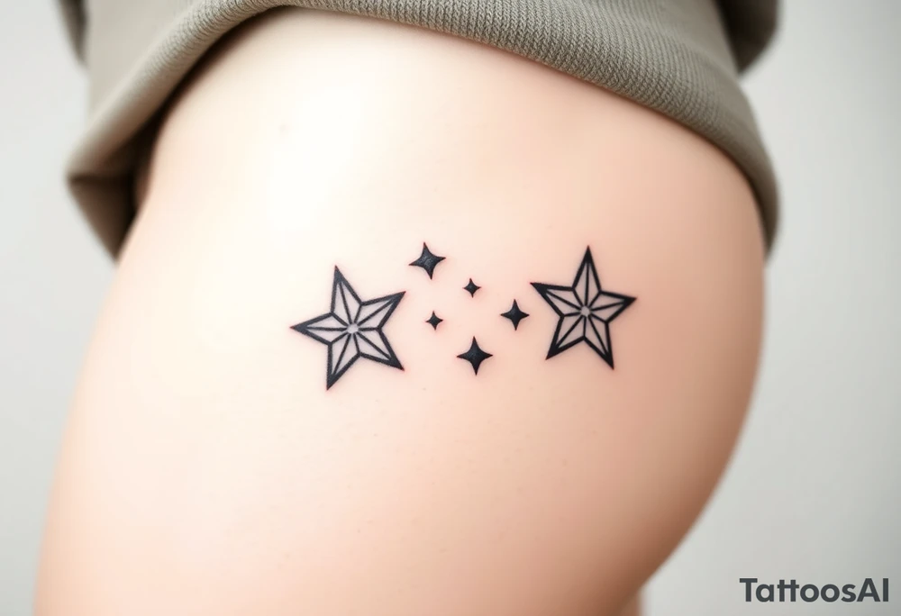 Stars tattoo idea