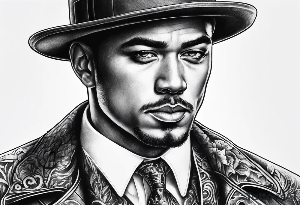 60's Gangster tattoo idea