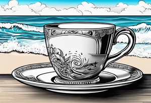 Gulfside coffee tattoo idea