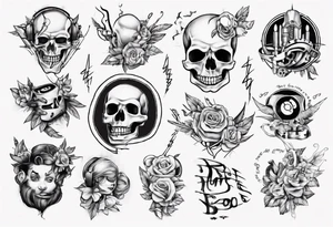 Babe, Fuck around find out but written in music. tattoo idea