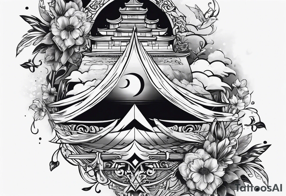 Alone symbols tattoo idea