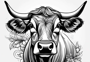 India cow tattoo idea