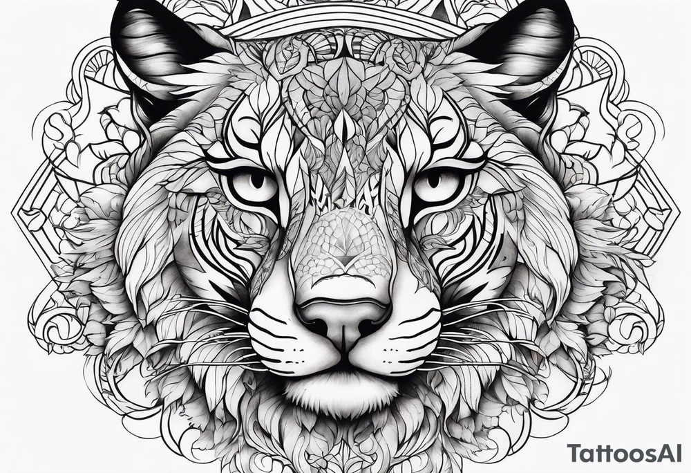 What animal symbolizes healing tattoo idea