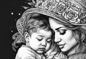 Motherhood tattoo idea