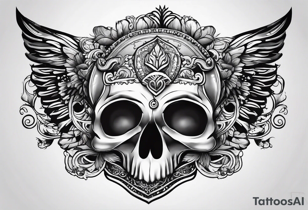 black tattoo idea