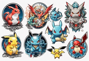 Pokemon tattoo idea