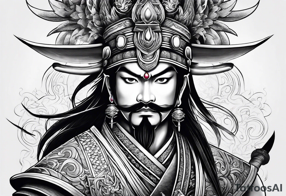 Samuraj tattoo idea