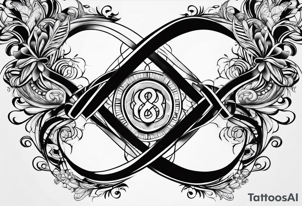 infinity symbol tattoo idea