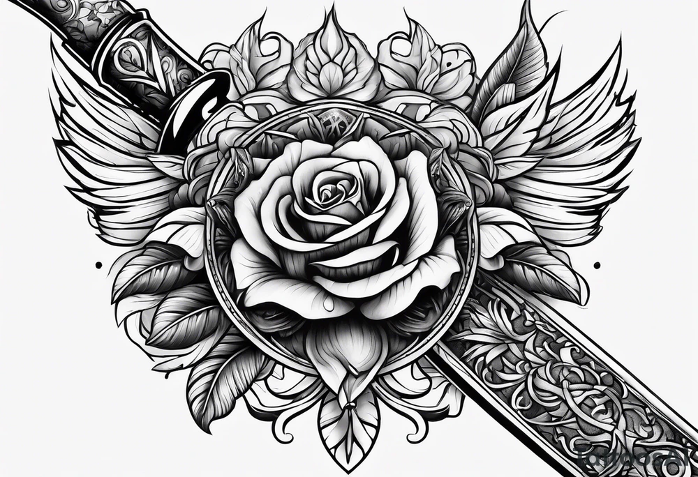 Dagger tattoo idea