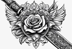 Dagger tattoo idea