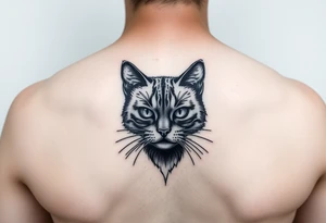 Black Cat tattoo idea