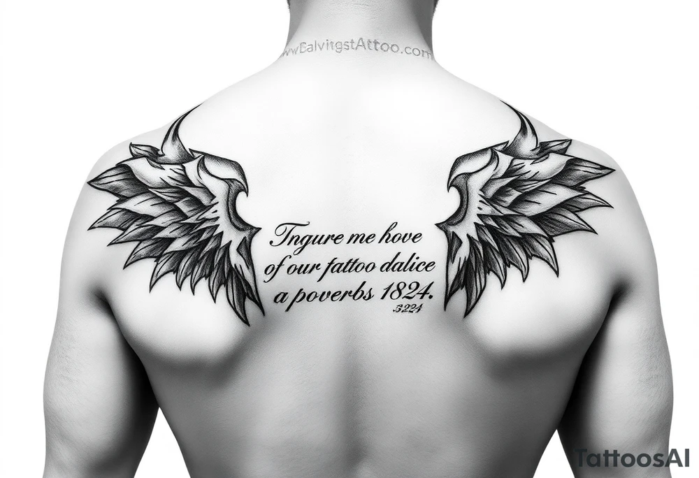Writing 76 2323 proverbs 18:24 tattoo idea