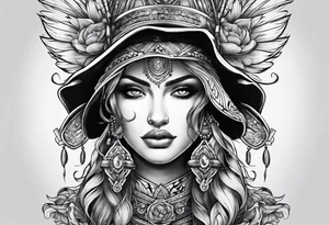 backpacking tattoo idea