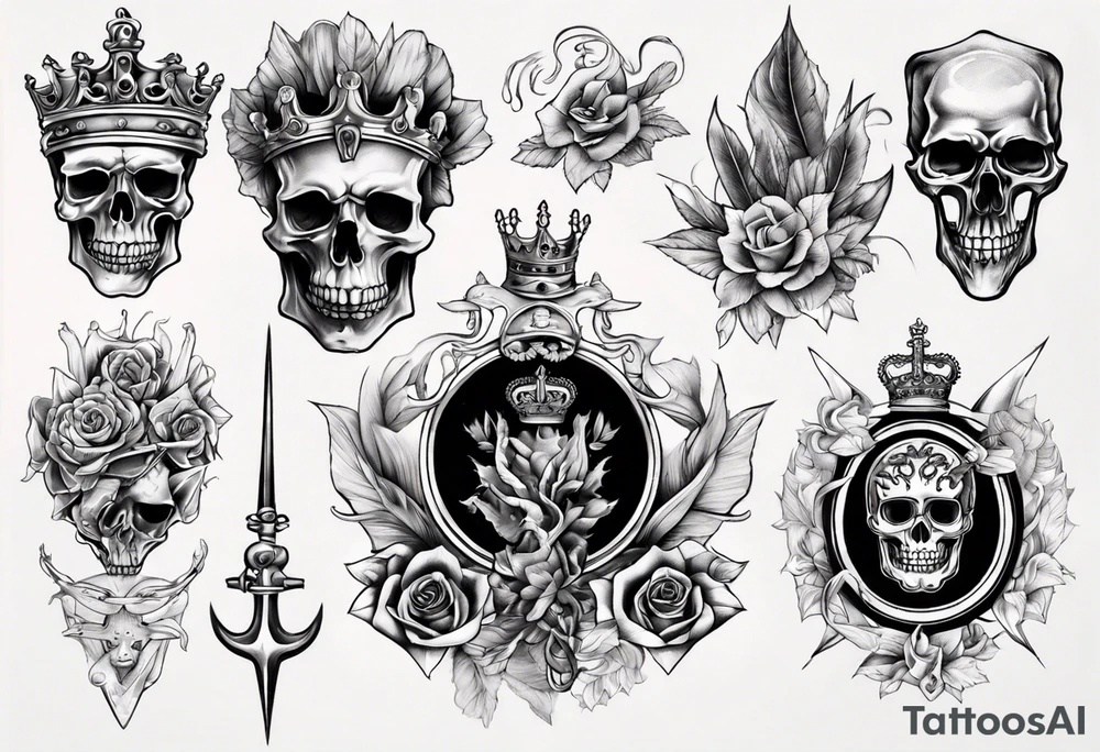 royal tattoo idea
