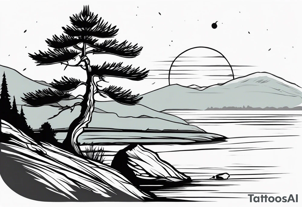Morning Ossification of the Cypress tattoo idea