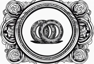 three rings tattoo idea