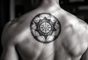 Metatrons cube tattoo idea