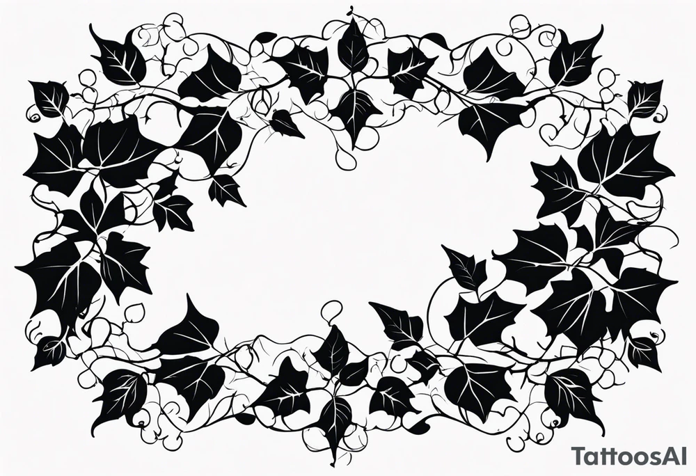 ivy, ants tattoo idea