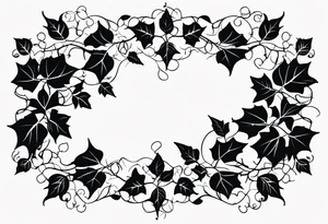 ivy, ants tattoo idea