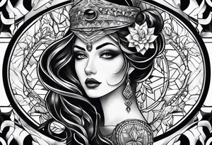 the ghost inside tattoo idea