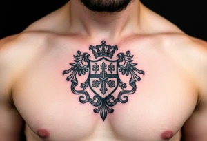 Smith, Irish family crest very intricate tattoo idea