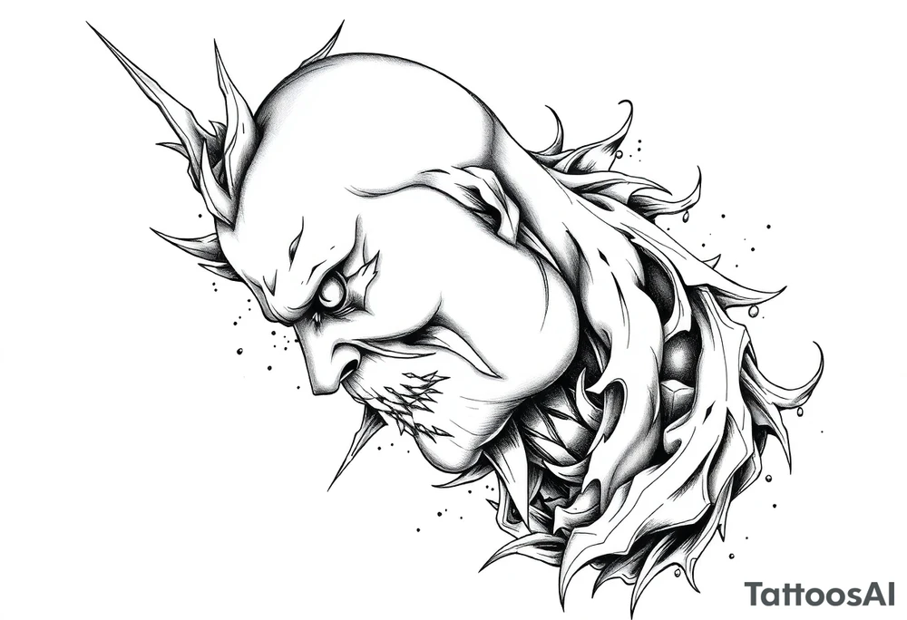 poseidan tattoo tattoo idea