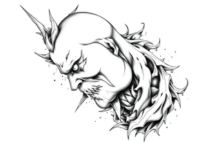 poseidan tattoo tattoo idea