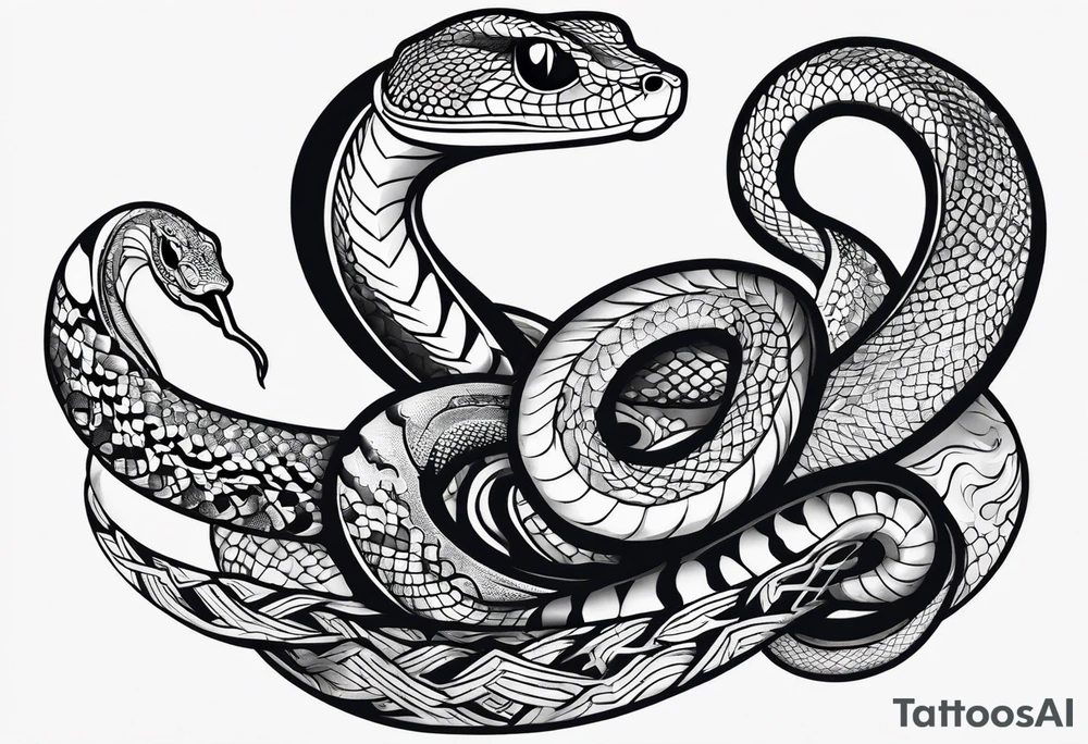 snake tattoo idea